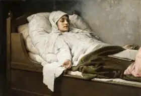 Max, Gabriel von: Prophetess of Prevorst in a trance