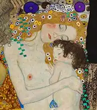 Klimt, Gustav: Three Ages of Woman (detail)