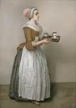 Liotard, J. E.: Girl with chocolate