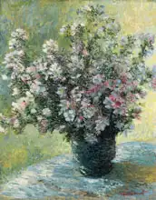 Monet, Claude: Vase of flowers
