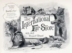 Unknown: The International Fur Store, Regent Street, London