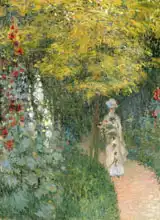 Monet, Claude: Rose garden