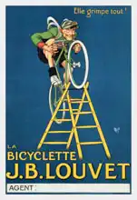 Liebeaux, Michel: J.B. Louvet bicycle