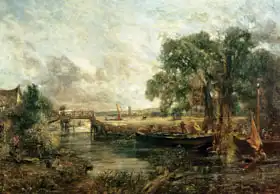 Constable, John: Stour near Dedham