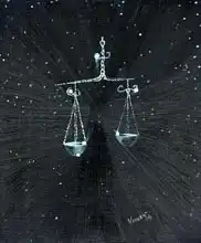 Alexander Booth, Vincen: Star sign Libra