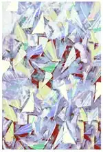 McConochie, Davi: Shards, Splinters and Pine Needles, 2017, on Wood Panel)