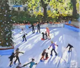 Macara, Andre: Ice skating, Natural History Museum