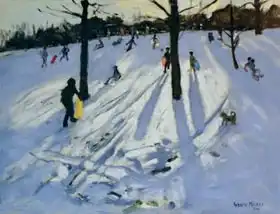 Macara, Andre: Snow, Rykneld Park, Derby