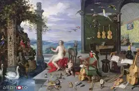 Brueghel, Jan, the elder: Allegory of music
