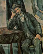 Cézanne, Paul: Man smoking pipe
