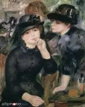 Renoir, Auguste: Door in black