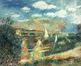 Renoir, Auguste: The banks of the Seine at Argenteuil