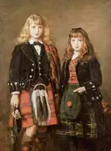 Millais, John Everet: Two Bairns