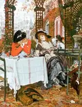 Tissot, James Joseph: A Luncheon (Un Dejeuner)