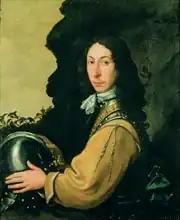English school (17th century): Portrait of John Evelyn (1620-1706)