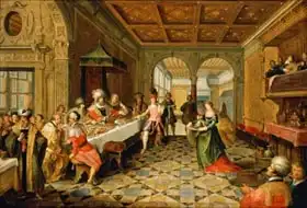 Francken, Frans: Salome Presenting the Head of St. John the Baptist to King Herod
