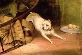 Riviere, Briton: Dog Chasing a Rat