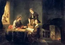 Rembrandt, van Rijn: Christ in the House of Martha and Mary