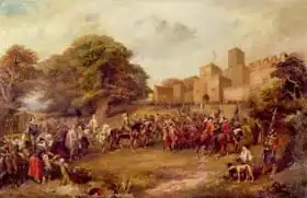 George Cattermole: Visit of King James I to Hoghton Tower in 1617 ...