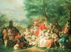 Loo, Charles-Amedee-Philippe van: La Chasse, 18th century