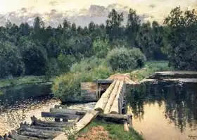 Levitan, Isaak Iljic: At the Shallow