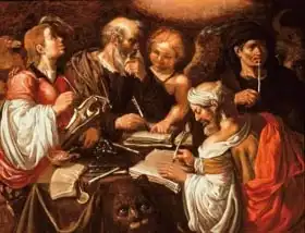 Lastman, Pieter: The Four Evangelists and their symbols