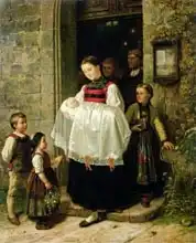 Salentin, Hubert: The Return from the Christening