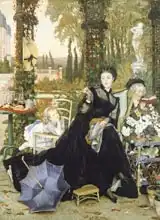 Tissot, James Joseph: The Widow