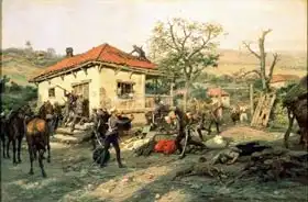 Kowalewsky, Pawel: A Scene from the Russian-Turkish War in 1876-77