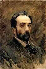 Levitan, Isaak Iljic: Self Portrait, 1890s