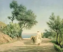Bryullov, Pavel Aleksandrovich: The Road to the Sea, Algeria
