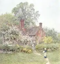 Allingham, Helen: Cottage at Chiddingfold
