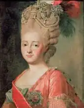 Roslin, Alexander: Portrait of Empress Maria Fyodorina (1759-1828), 1770s