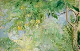 Morisot, Berthe: Orange branch