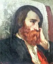Courbet, Gustave: Portrait of Alfred Bruyas