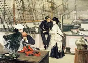 Tissot, James Joseph: The Captain and the Mate