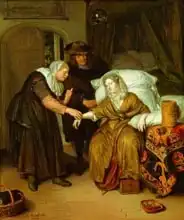 Brakenburgh, Richard: A Maid taking a lady