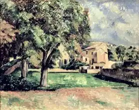 Cézanne, Paul: Trees in a Park, Jas de Bouffan, 1885-87