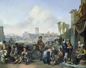 Lingelbach, Johannes: A View in Rome