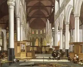 Witte, Emanuel de: Church Interior