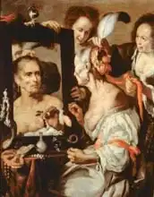 Strozzi, Bernardo: Old Coquette