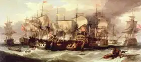 Allan, William: Battle of Cape St.Vincent, 14 February 1797