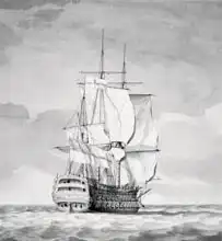 Brooking, Charles: English Line-of-Battle Ship, 18th century