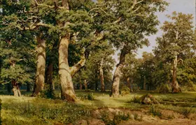 Shishkin, Ivan: Oak Grove