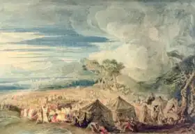 Martin, John: Moses dividing the waters of the Red Sea