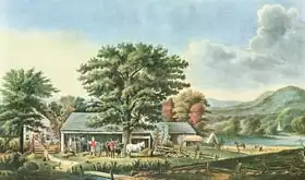 Currier, N.: Autumn in New England - Cider Making