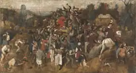 Brueghel, Pieter, the elder: The Wine of St. Martin