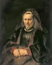 Rembrandt, van Rijn: Portrait of an Elderly Woman, c. 1650