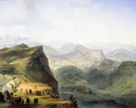 Alexandrovsky, Ivan Fyodorovich: Russian Military Camp in Dagestan