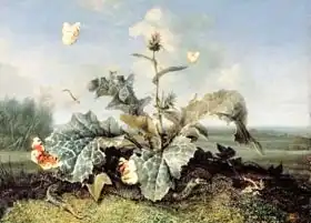 Schrieck, Otto Marseus van: The Burdock Bush